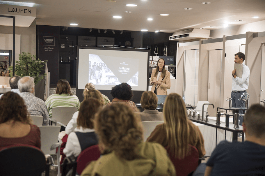 Les últimes novetats de LAUFEN i Peronda a Catalonia Ceramic Cornellà
