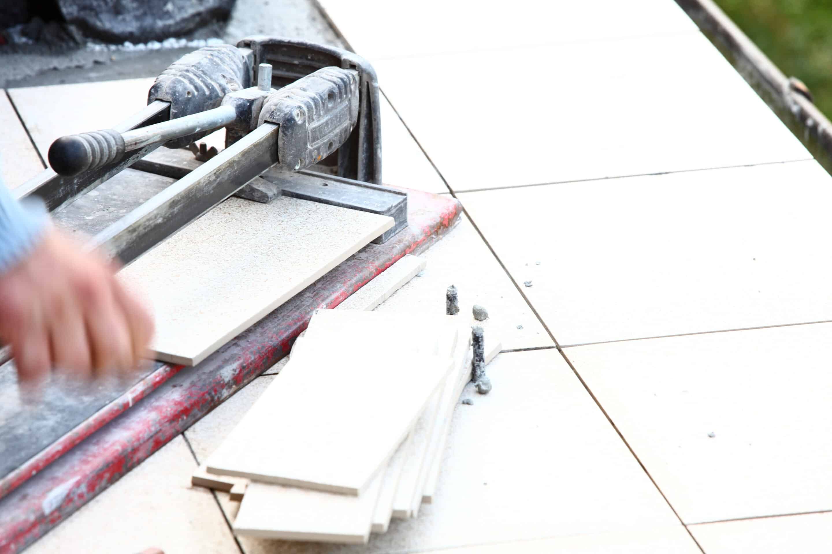 Maquinaria de cortar cerámica